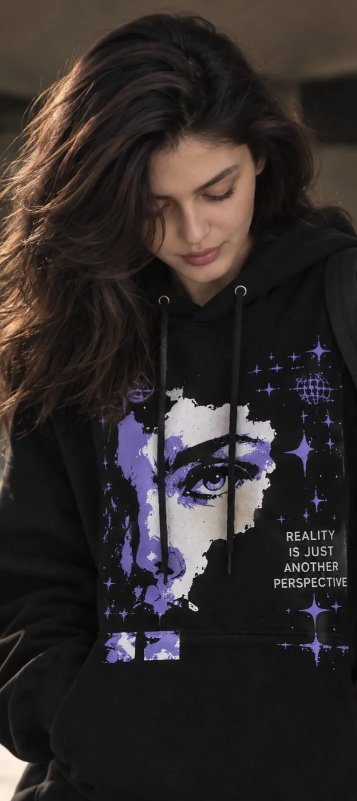 ECLIPSE-VISION | Premium Oversized Hoodie view 4